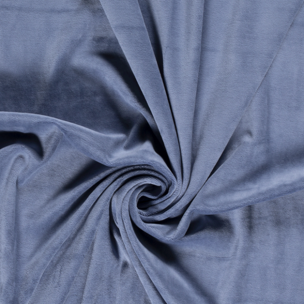 VELOUR LJUS DIMBLÅ FG. 006