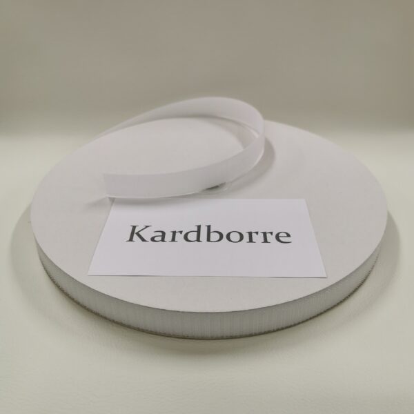 KARDBORRE VIT 20 MM SÖMNAD HÅRD
