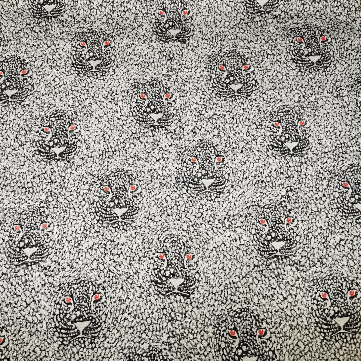 jaquard leopard svart fg 90 1