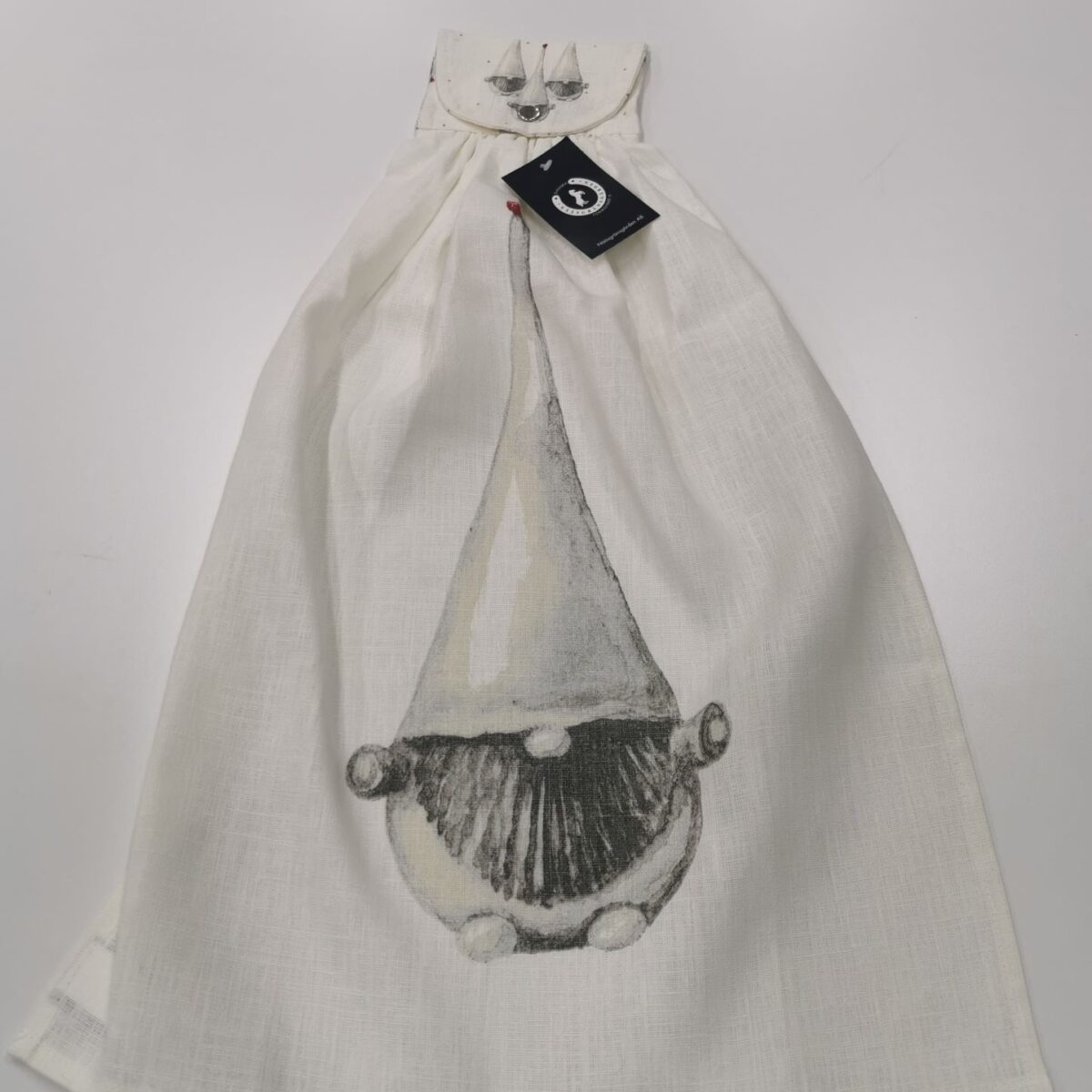 Tomten den vita spishandduk 1