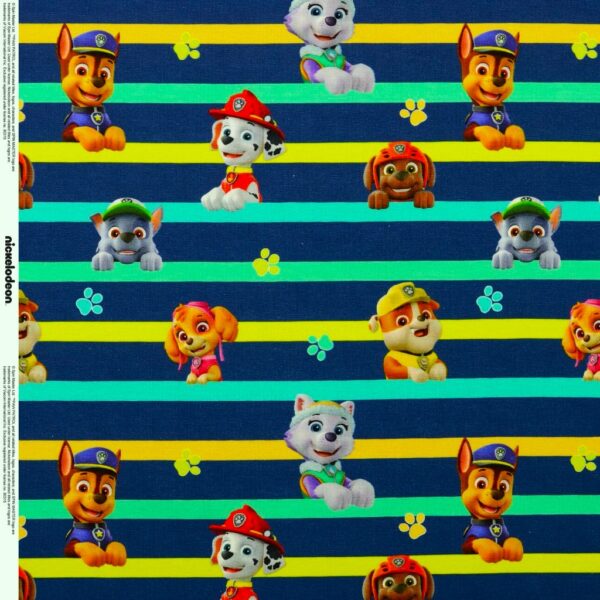 TRIKÅ PAW PATROL MELLANBLÅ/GRÖN/GUL FG 1