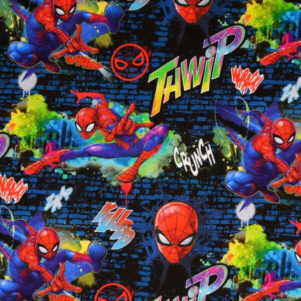 TRIKÅ SPIDERMAN BLÅ/SVART/MULTI FG 1