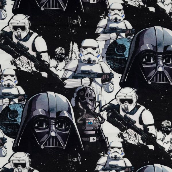 TRIKÅ STAR WARS STORM TROOPERS SVART/VIT FG 1