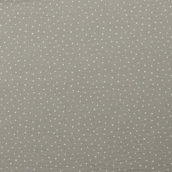 MUSLIN LILLA PRICKEN GRÅ FG 3