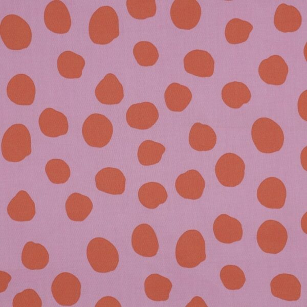 BELAGD VÄV PRICK ROSA/ORANGE FG 6