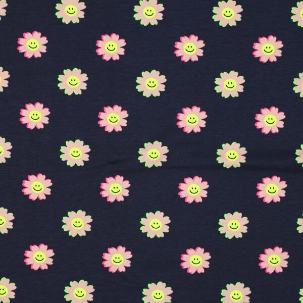 TRIKÅ GLADA BLOMMAN MARIN/NEON FG 3