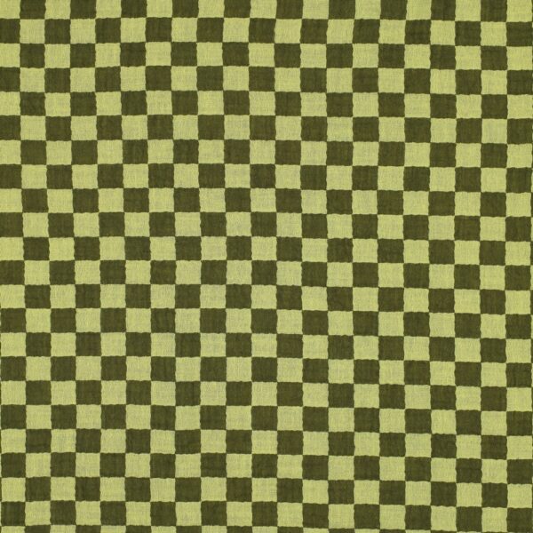 Muslin Ska-rutan grön fg 4