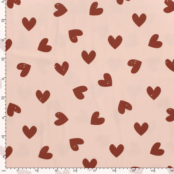 Trikå Enkel kärlek aprikos/brun fg 14